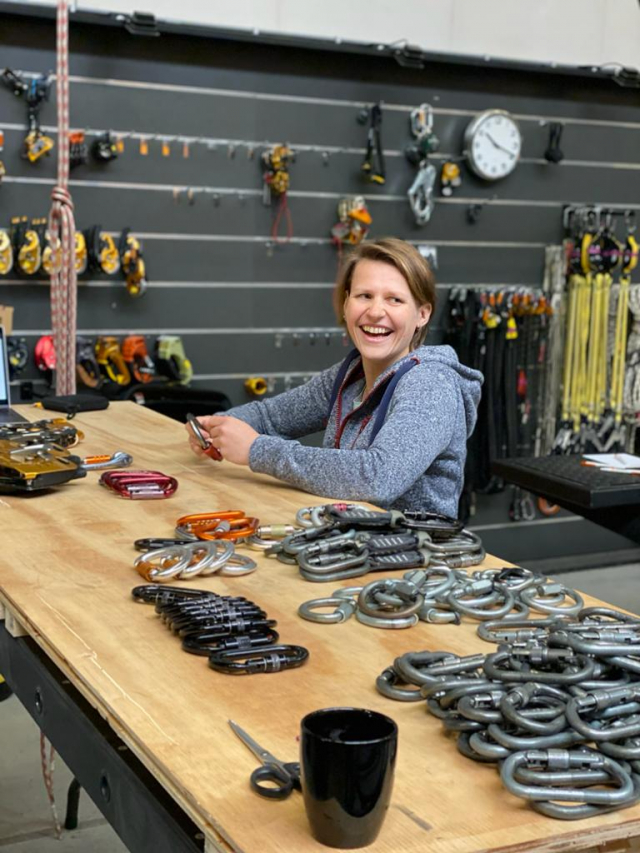 Cathelijne Oosterhuis, trainer bij Ascent Safety